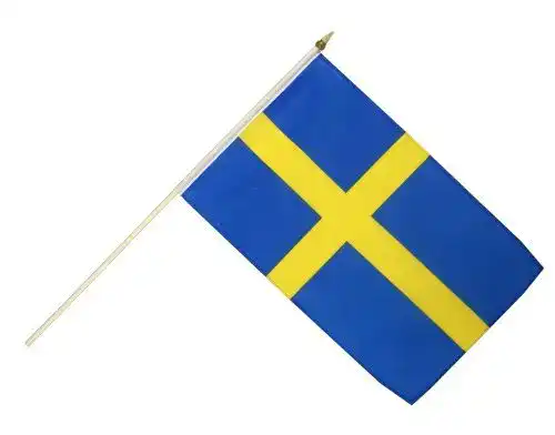 Schweden-Flagge Digni Stockflagge 30 x 45 cm