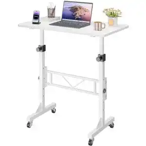 Manuell höhenverstellbarer Schreibtisch von Homidec für Zuhause und Home Office
