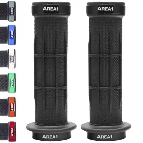 Area1 Universal Motorrad und Motorroller Lenkergriffe 22/24mm