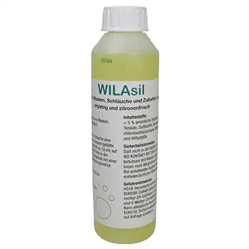 CPAP-Reiniger WILAsil 250ml für Masken und Zubehör