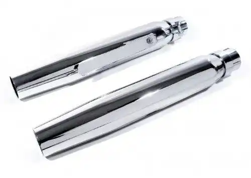 Zemex Motorrad-Auspuff Schalldämpfer Endtopf Custom Straight Cut