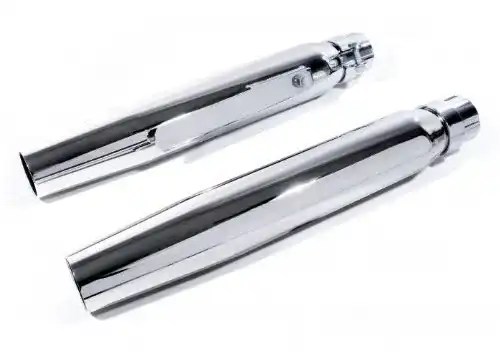Zemex Motorrad-Auspuff Schalldämpfer Endtopf Custom Straight Cut