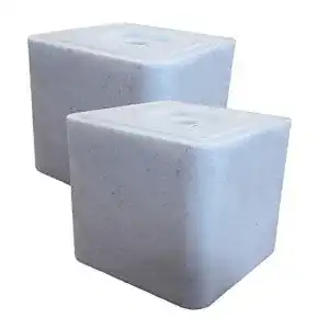 Salzleckstein Landixx 2×10 kg für Rinder, Schafe, Pferde und Wild