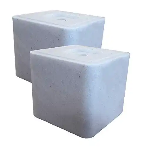 Salzleckstein Landixx 2×10 kg für Rinder, Schafe, Pferde und Wild