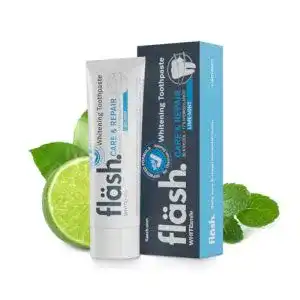 Fläsh Whitening Toothpaste Zahncreme 75 ml mit Kariesschutz