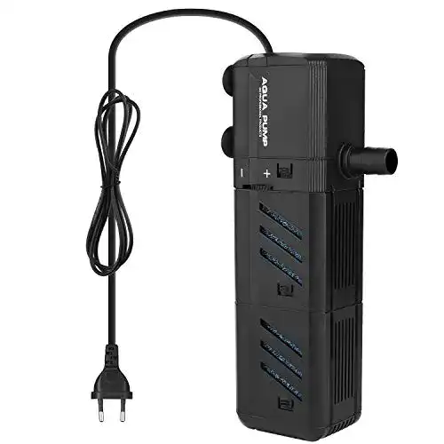 Aquariumfilter NO.17 Intern 8W einstellbar für Aquarien 150-300L
