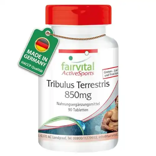 Tribulus Terrestris Kapseln Fairvital – 850mg Extrakt mit 90 Tabletten