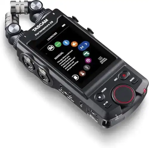 Tascam Portacapture X8 – Portabler 6+2-Spur Recorder