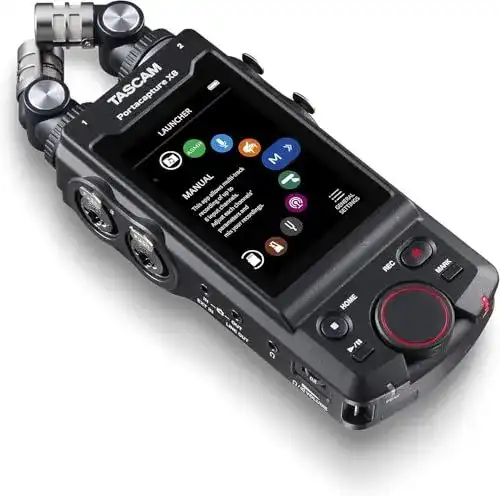 Tascam Portacapture X8 Handy Recorder mit 6+2 Spuren