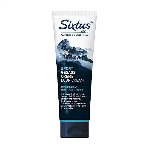Gesäßcreme Sixtus Sport 125 ml für Sportler
