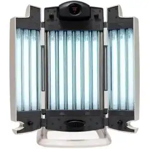 Gesichtsbräuner Time4Wellness Facial Tanner AluReflec mit Aluminium-Reflektoren