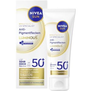 Nivea Sonnencreme UV Gesicht Experte mit LSF 50+ für Anti-Pigmentflecken
