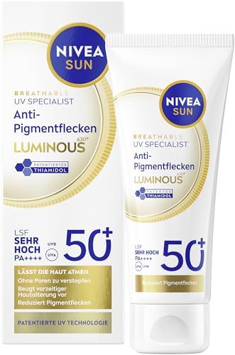 Nivea Sonnencreme UV Gesicht Experte mit LSF 50+ für Anti-Pigmentflecken