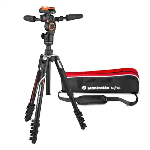 Manfrotto Befree Advanced 3-Way Kamera Stativ für Sony Alpha