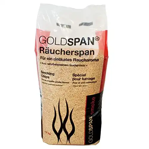 Räuchermehl Goldspan 15 kg B 5/10 mit feiner Körnung 0,2-1,25 mm
