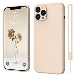 ElestBela iPhone 12 Pro Hülle Ultra dünne Silikon Schutzhülle