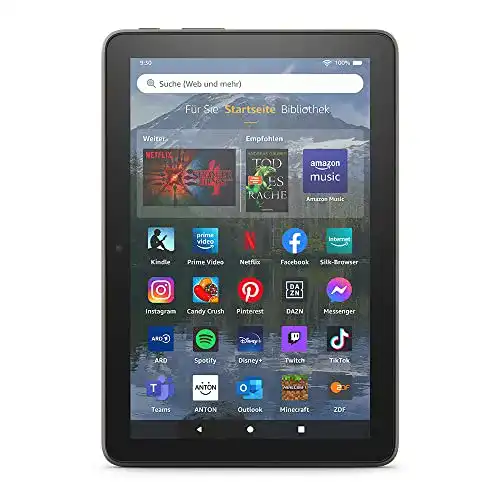 Fire HD 8 Plus Tablet mit 8 Zoll HD Display und leistungsstarker Ausstattung