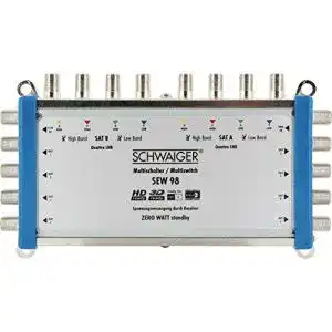 Multischalter 9/8 Schwaiger SEW98 531 für 2 Satellitenpositionen