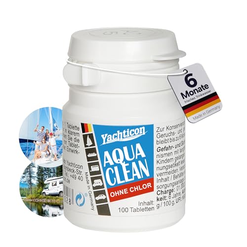 Wasseraufbereitungstabletten Yachticon Aqua Clean für Trinkwasser