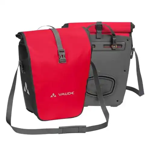Fahrradtaschen VAUDE Aqua Back 2x24L für Gepäckträger in rot