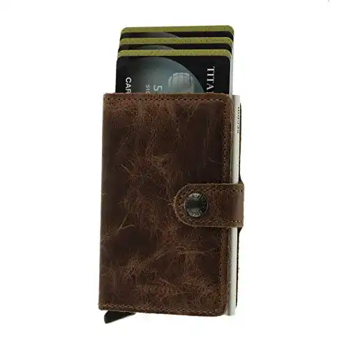 Secrid Miniwallet Vintage Herren Karteninhaber aus Leder