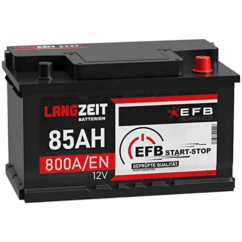Autobatterie 85Ah EFB 12V für Start-Stop Fahrzeuge