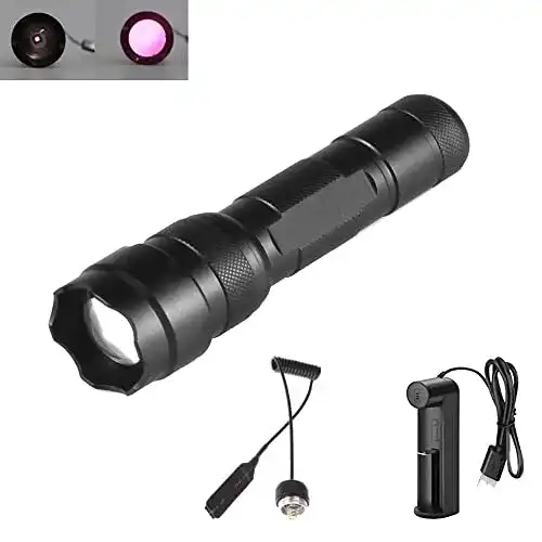 Infrarot Taschenlampe WESLITE 940nm für professionelle Anwendungen
