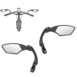 Fahrradspiegel M-Wave Unisex Set SPY Space für Erwachsene