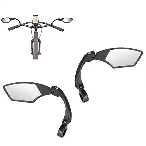 Fahrradspiegel M-Wave Unisex Set SPY Space für Erwachsene