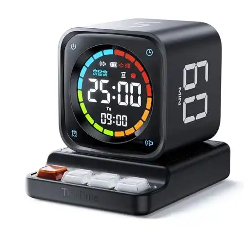 Digitaler Timer Ticktime TK3 Pomodoro Timer mit Countdown und Stoppuhr