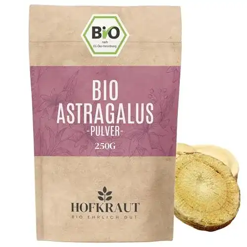 Astragalus Hofkraut Wurzelpulver Bio 250g – Tragant-Wurzelpulver