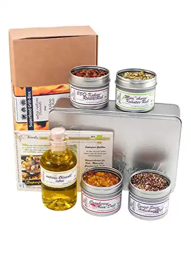 Bio Grillgewürz Set von direct&friendly für Grillliebhaber