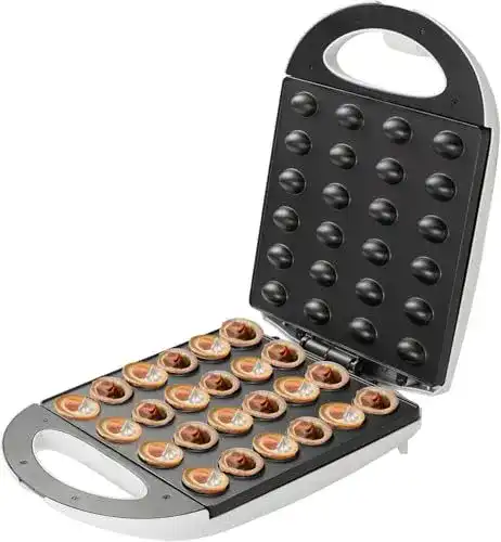 Zaubernuss Waffeleisen Adler Europe AD 3039 für Nüsse und Kekse