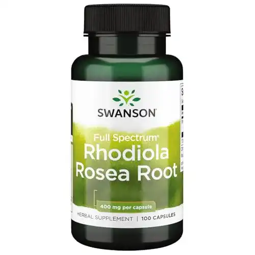 Rosenwurz Swanson Rhodiola Rosea Wurzelextrakt 400mg
