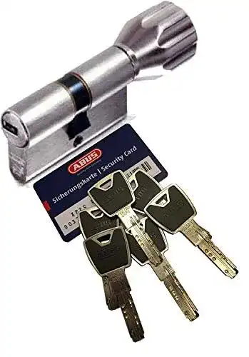 Knaufzylinder Abus XP20S KXP20S Profil – Länge Z40/K40mm mit 6 Schlüsseln