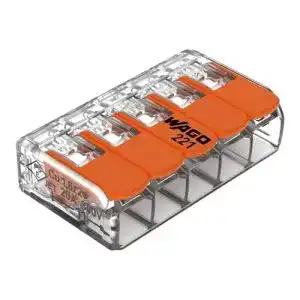 WAGO Verbindungsklemmen 221-415 für 5 Leiter