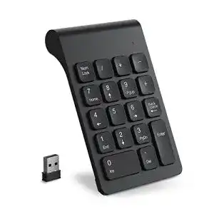 Kabelloser Ziffernblock Cimetech 2,4 GHz mit 18 Tasten für Computer