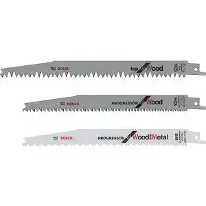 Säbelsägeblätter Bosch Accessories für Holz und Metall, 3-teilig