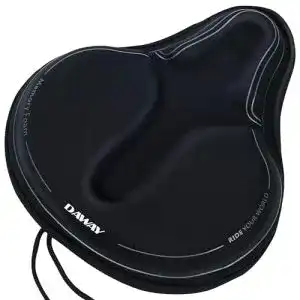 DAWAY Fahrradsattel mit Memory Schaum Polsterung