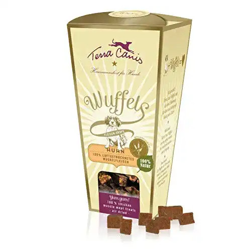 Terra Canis Huhn Wuffels Trockenfutter 100g für Hunde