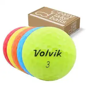 Volvik Golfbälle Easy Lakeballs 50 Stück Bunt Mix