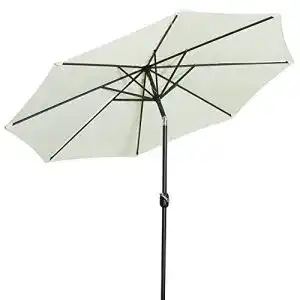 Knickbarer Sonnenschirm von Gartenfreude mit UV-Schutz 50+