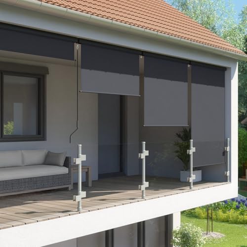 Senkrechtmarkise Empasa Master für Balkon und Terrasse