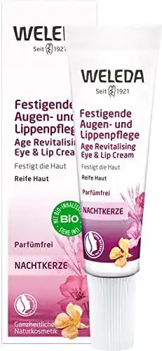 Nachtkerzenöl-Creme von Weleda zur Festigung der Augen- und Lippenpartie