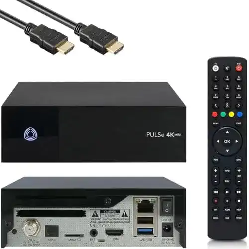 4K Sat-Receiver PULSe 4K Mini SE mit UHD und Multiboot-Funktion