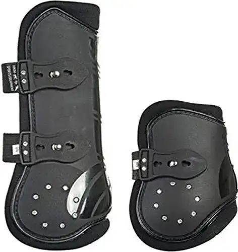 Springgamaschen HKM 549196, 4er Set für Pferde