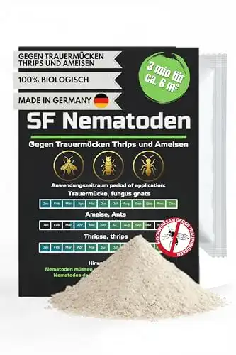 Nematoden 3 Millionen SF für 6 m² zur biologischen Schädlingsbekämpfung