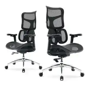 Sihoo Bürostuhl Doro S100 mit dualer dynamischer Lordosenstütze und 4D-Armlehnen