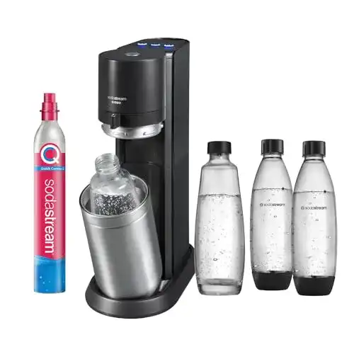 SodaStream E-DUO elektrischer Wassersprudler mit Quick-Connect CO2-Zylinder