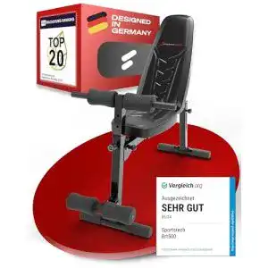 Schrägbank Sportstech BRT500 verstellbare Hantelbank 50in1